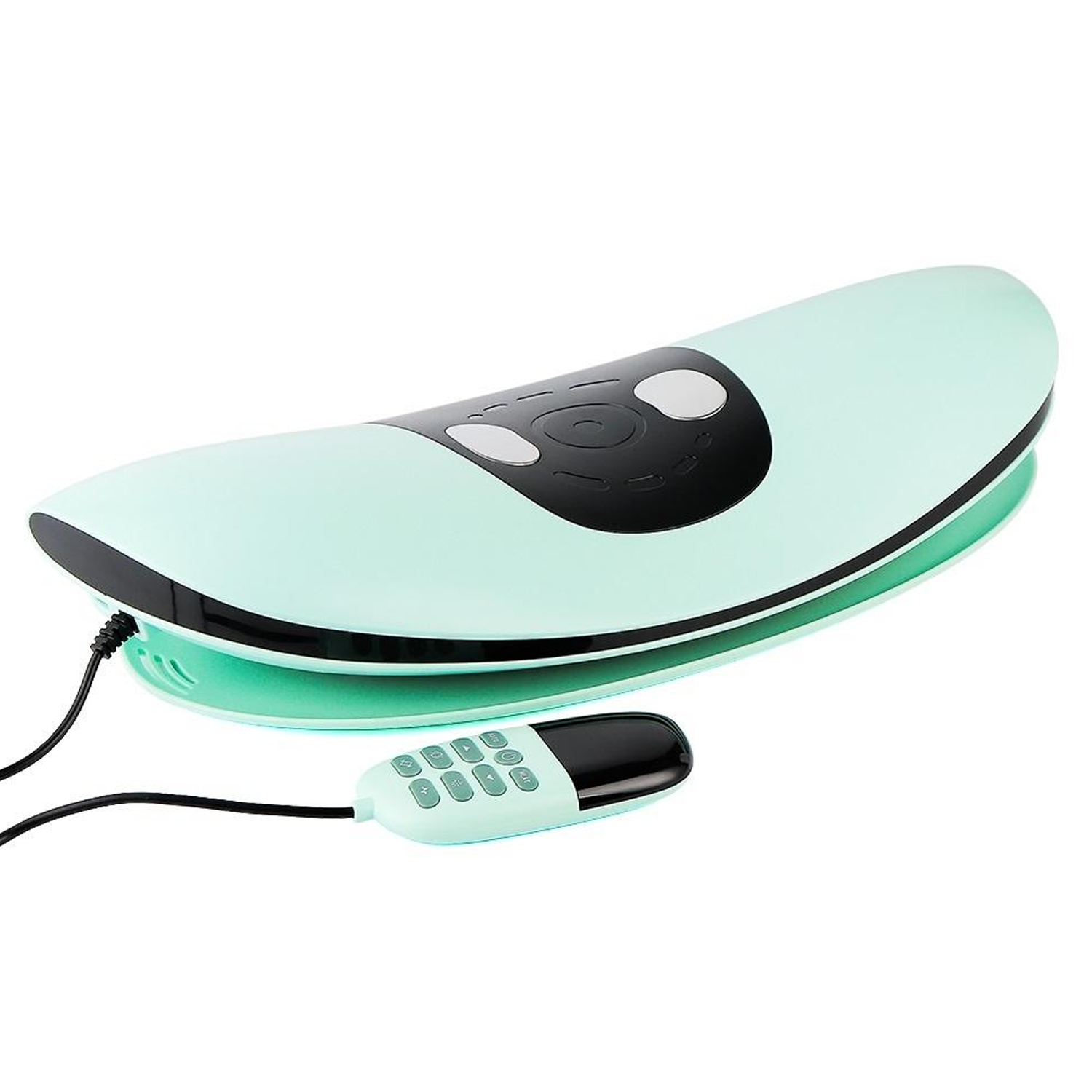 AirBag Heated Lumbar Traction Lower Back Massager & Stretcher EMS Therapy Remote