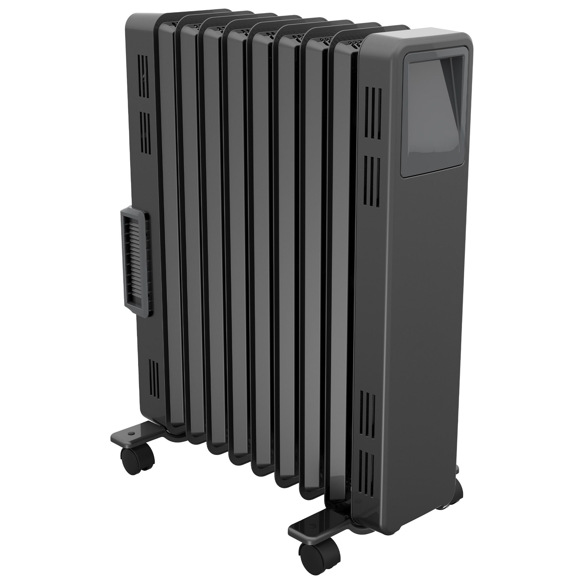 Dimplex Oil Free 2.4kW Column Heater w/ Thermostat and Turbo Fan in Black