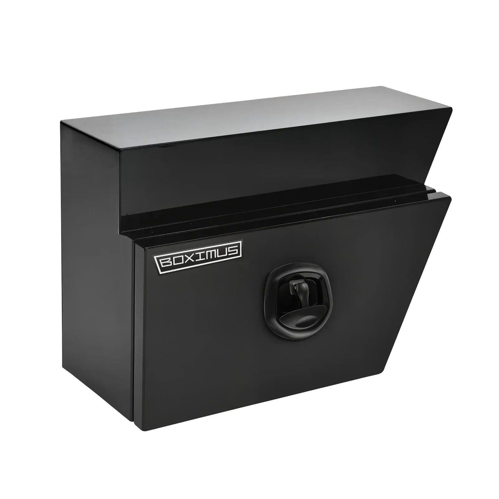 600mm Pair of Under Tray Tool Box Aluminium Undertray Underbody Toolbox Black