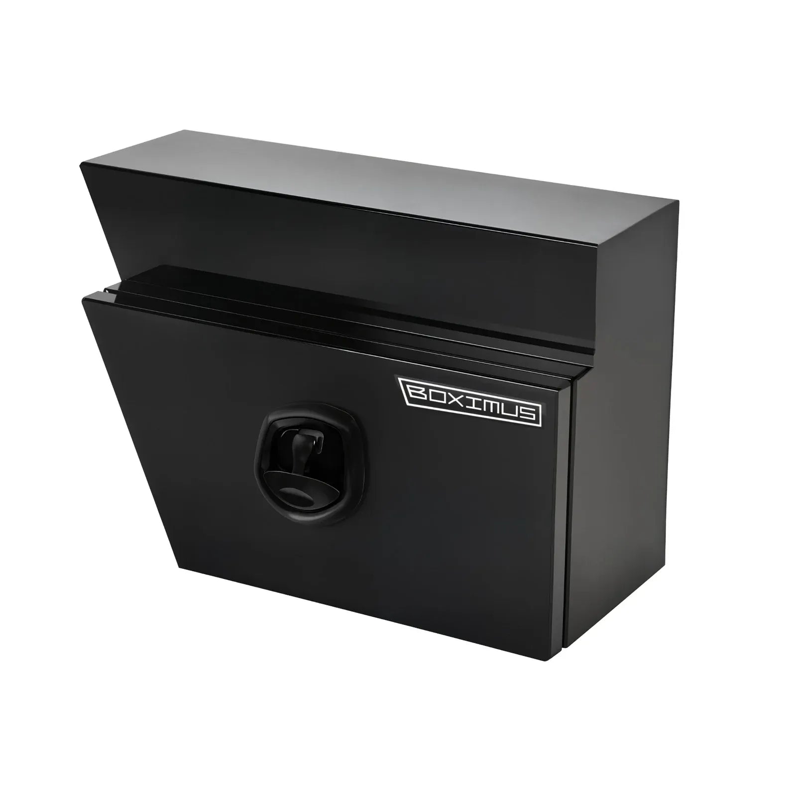 600mm Pair of Under Tray Tool Box Aluminium Undertray Underbody Toolbox Black