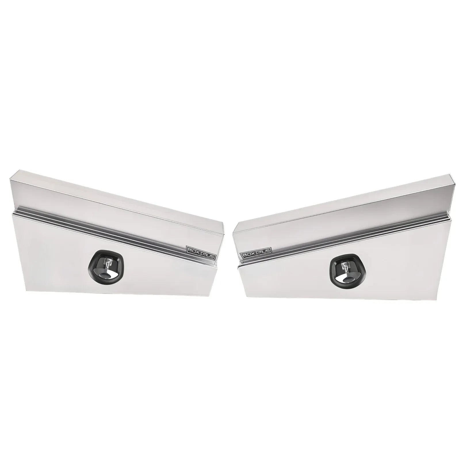 900mm Under Tray Tool Box Pair Aluminium Toolboxes Set Truck Undertray Underbody