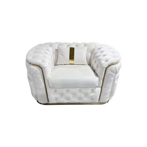 3+2+1 Seater Sofa Set Beige Velvet Fabric