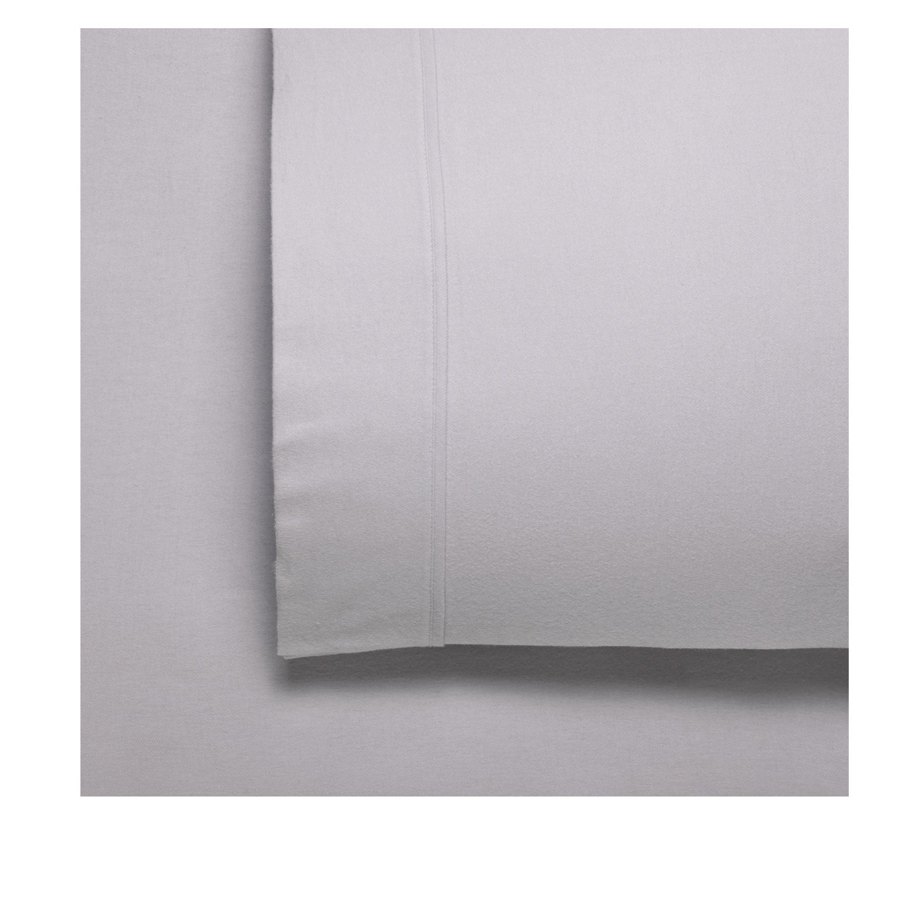 Bianca Fletcher Flannelette Cotton Sheet Set White Super King