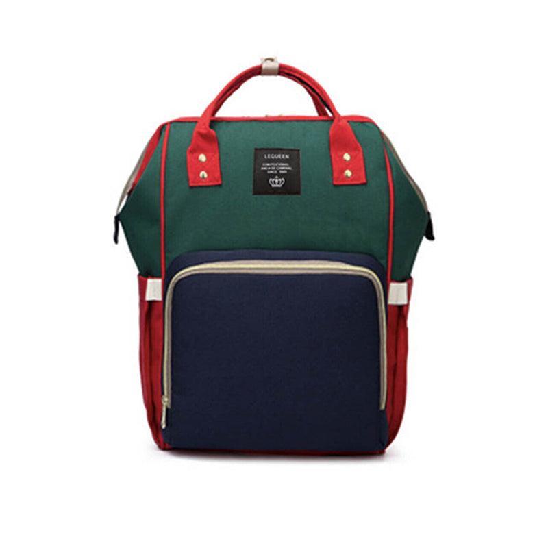 Luxury Multifunctional Diaper Nappy Backpack Maternity Mummy Changing Bag - Navy