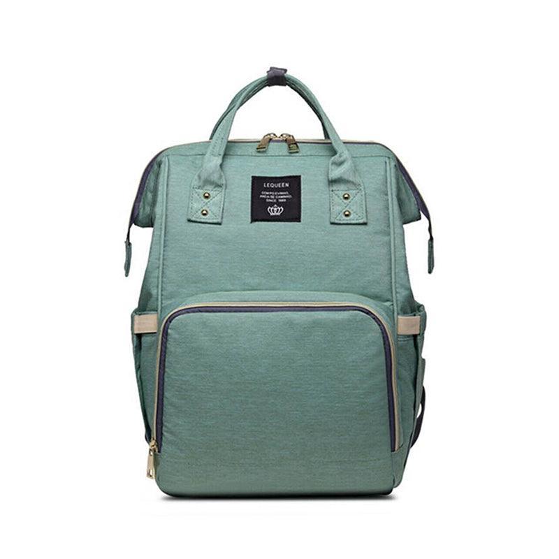 Luxury Multifunctional Diaper Nappy Backpack Maternity Mummy Changing Bag - Navy