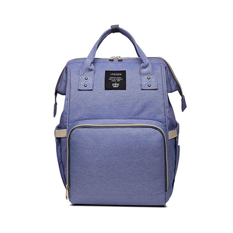 Luxury Multifunctional Diaper Nappy Backpack Maternity Mummy Changing Bag - Dark Gray