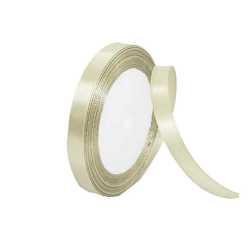 10mm Width Satin Hair Ribbon Wedding Party Decoration Gift Banquet 3m - Pink