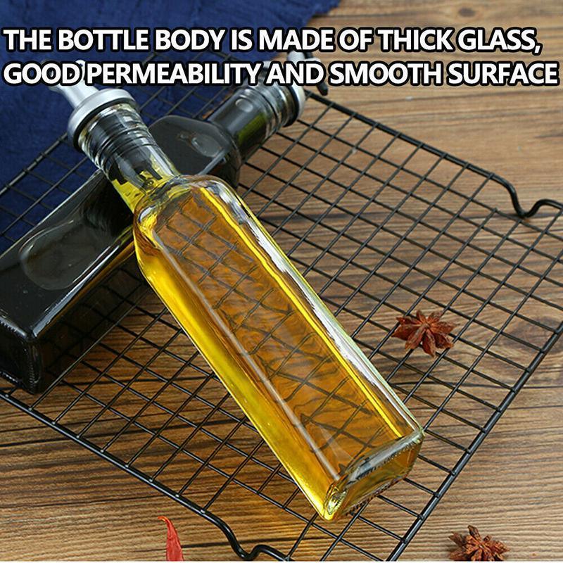 250/500ml Olive Oil Vinegar Pourer Dispenser Glass Bottle Kitchen Tools Cooking - 1 PCS/250 ML