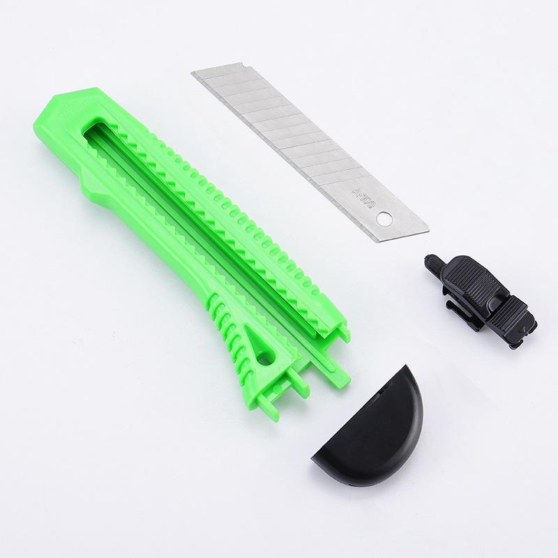 1/2/3PCS Utility Stanley Knife With Blades Blade Retractable Heavy Duty Box Cutter - 3Colour