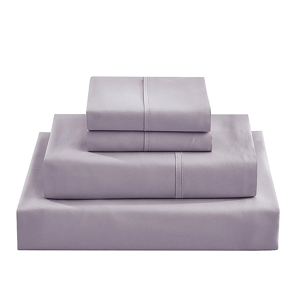 Bed Sheet Set – 1800 Series Microfiber, Deep Pocket, Soft & Breathable, Grey
