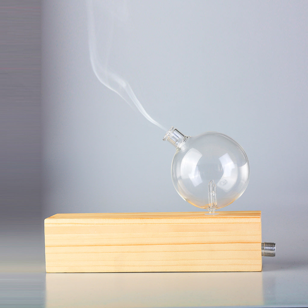 Oblong Glass Nebuliser Waterless Essential Oil Diffuser Aromatherapy