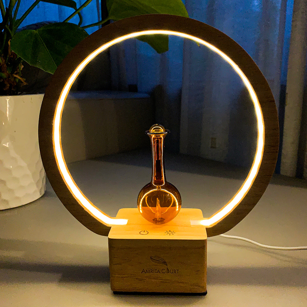 LUNA Nebuliser with Ring Light Waterless Essential Oil Diffuser Aromatherapy