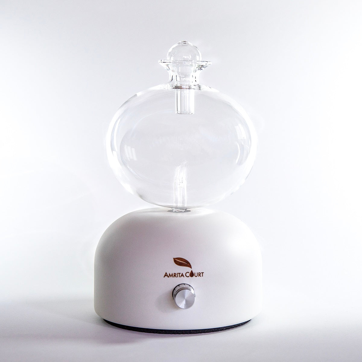 Oscar Glass Nebuliser White Waterless Essential Oil Diffuser Eco Friendly
