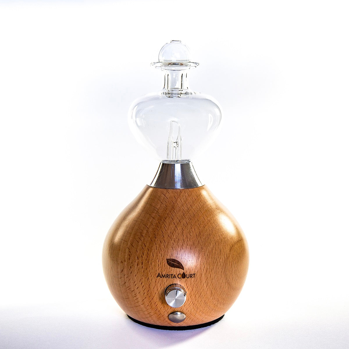 Hourglass Essential Oil Diffuser Ultrasonic LED Humidifier Glass Home