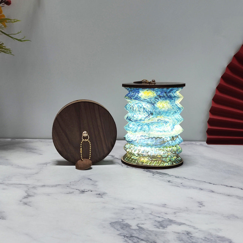 Foldable Camping Lantern LED USB Rechargeable Portable Outdoor Emergency Light