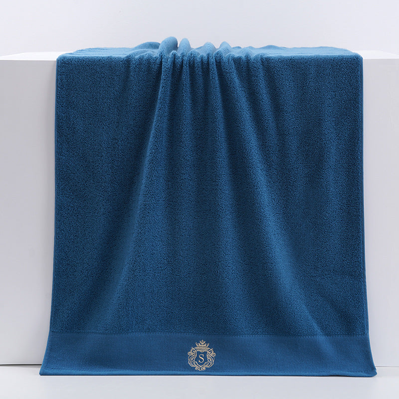 Premium Absorbent Cotton Towel Set - Soft Bath & Hand Towels with Double-Sided Plush