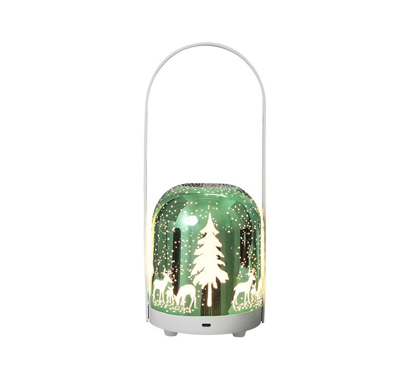 Christmas LED Lantern Decoration Light Dimmable 3 Color Tabletop Home Decor