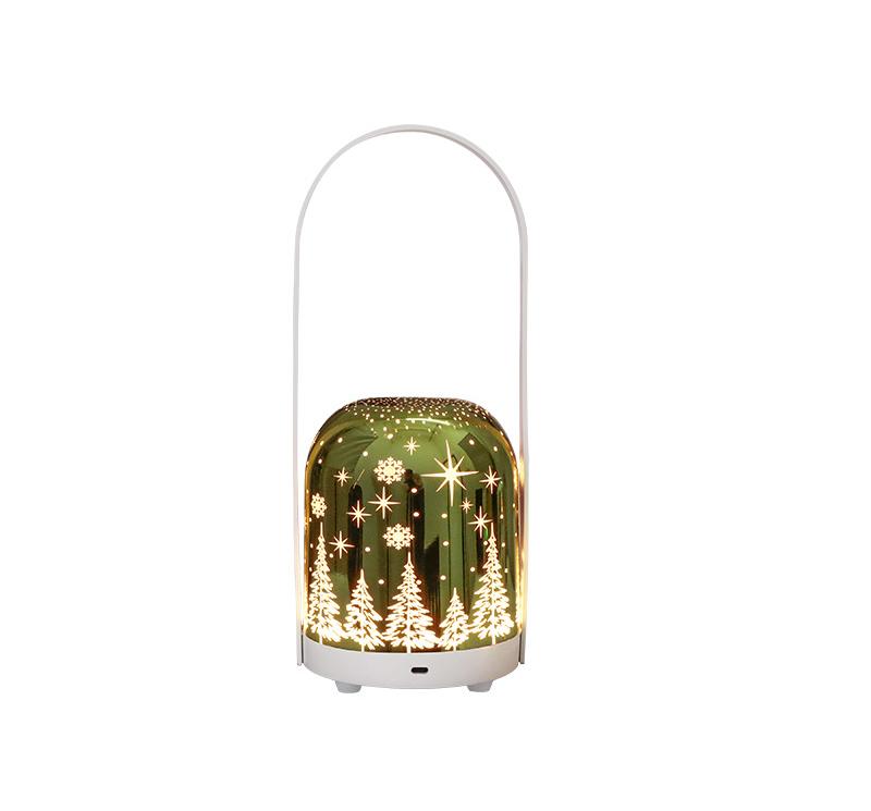Christmas LED Lantern Decoration Light Dimmable 3 Color Tabletop Home Decor