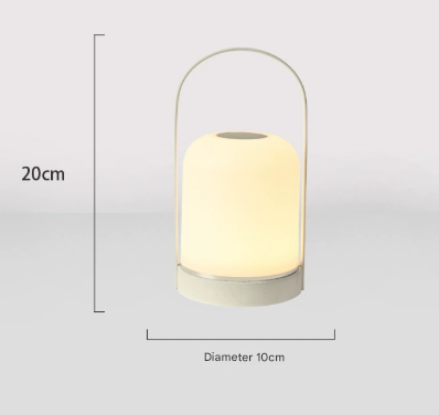 Portable LED Lantern Rechargeable Table Lamp Touch Dimmable Home Night Light