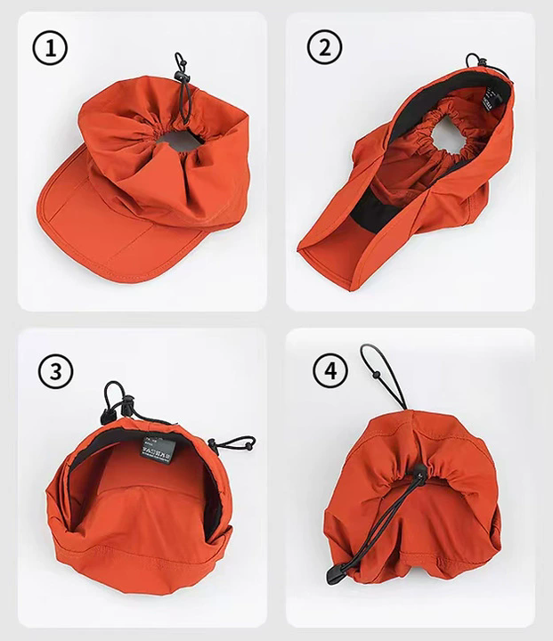 UV Protection Sun Hat – Quick Dry Foldable Outdoor Cap 55-58cm