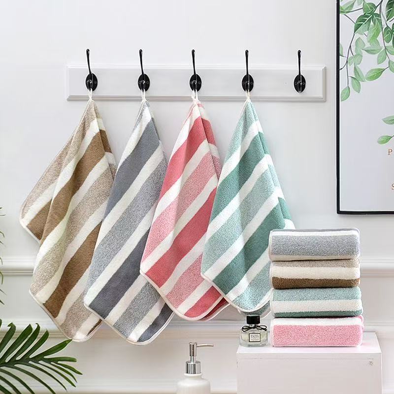 8-Piece Brown Luxury Coral Fleece Towel & Bath Sheet Set - Ultra-Soft High-Density Absorbent Towels Complete Bundle