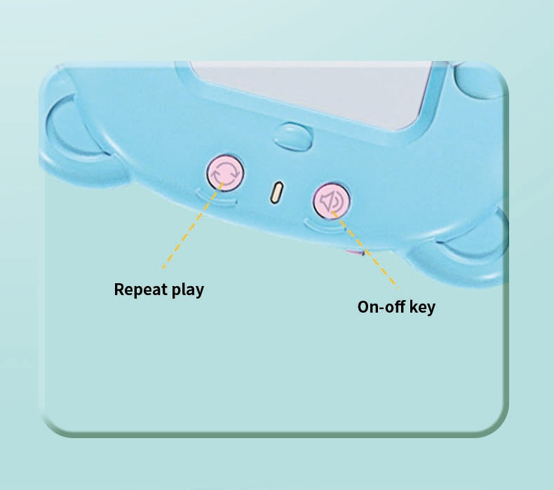 Pink Bear Talking  Cards Educational Toy for Toddlers 112 Cards Audible Preschool Learning Machine Early Childhood Development Interactive Reading Cards with Rechargeable Battery ABS Material