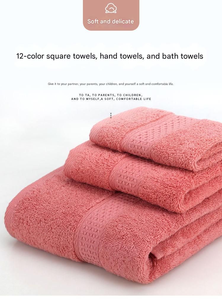 3-Piece Blue-gray Towel Set - Soft Absorbent Bath, Hand & Face Towels with Jacquard Weave, Gift Set for Home, Hotel, or Gifting - Durable, Low-Lint, Machine Washable