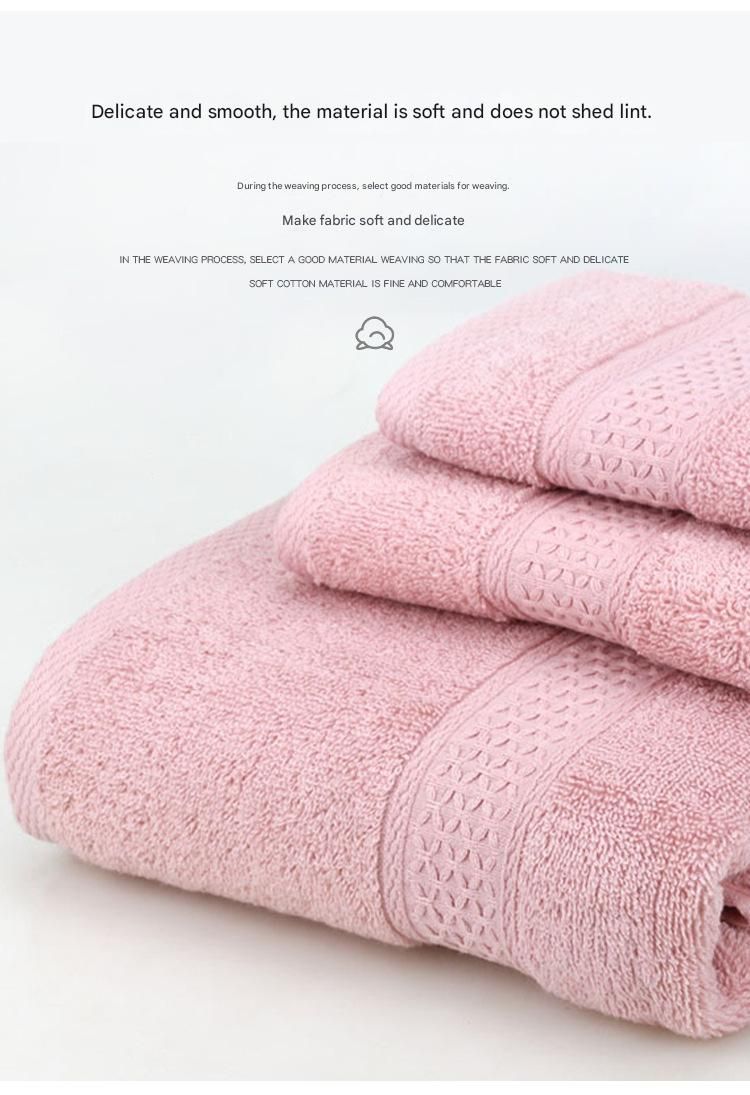 3-Piece Blue-gray Towel Set - Soft Absorbent Bath, Hand & Face Towels with Jacquard Weave, Gift Set for Home, Hotel, or Gifting - Durable, Low-Lint, Machine Washable