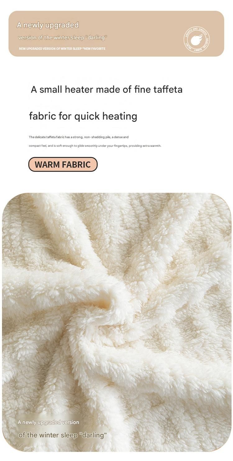 Yellow 150*200cm Thickened Double-Sided Plush Waffle Weave Throw Blanket - Anti-Static Taffeta Velvet & Flannel Fleece - Warm, Soft, Non-Shedding Blanket for Winter, Sofa, Bed & Office