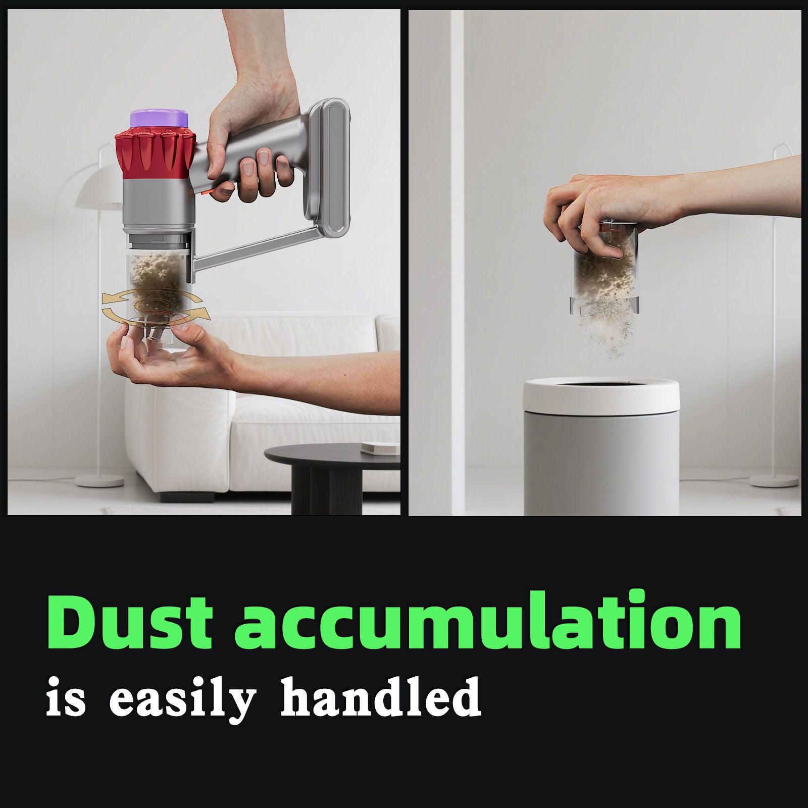 Portable Wireless Car Vacuum Cleaner 4 in 1 Handheld Air Duster Rechargeable Mini Vacuum for Pet Hair Keyboard Car Interior
