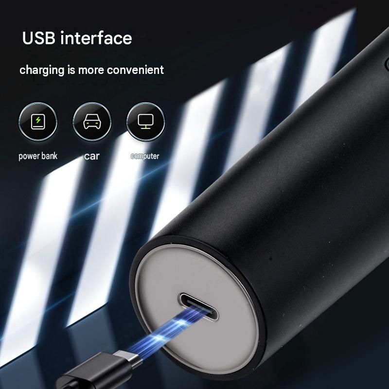 3-in-1 Electric Shaver for Men -  USB Rechargeable, 8D Floating Heads, Travel Lock, Nose & Sideburn Trimmer, Portable Grooming Kit