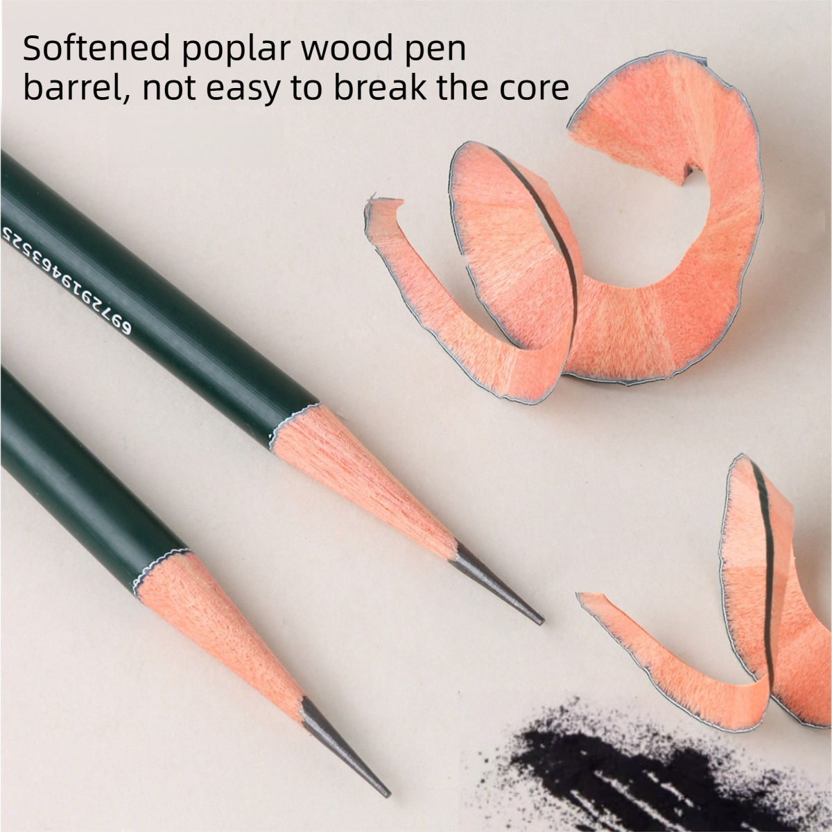 12-Pack HB Graphite Sketching Pencils - Drawing Pencils for Fine Lines, Technical Drawing, Drafting, Sketching and Everyday Writing