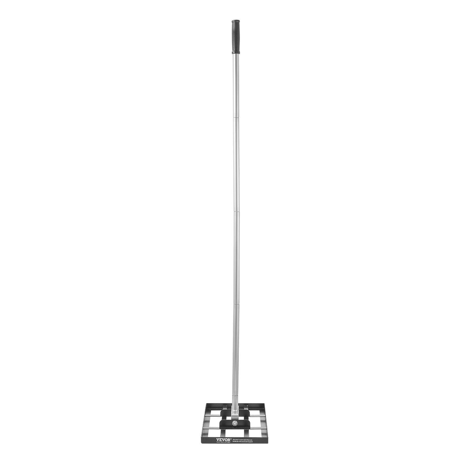 VEVOR 254 x 430 mm Lawn Leveling Rake 1980 mm Adjustable Handle for Yard Golf Court