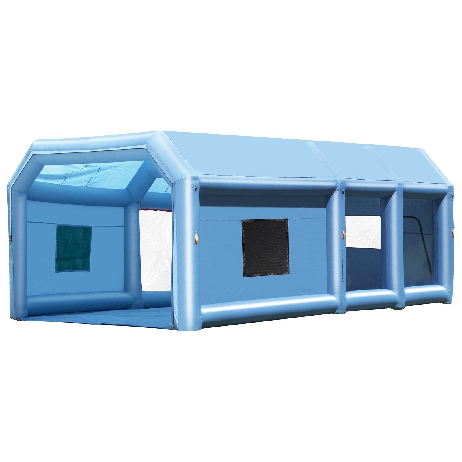 VEVOR Inflatable Paint Booth 27.9x15.7x10.8ft Inflatable Spray Booth 950W+750W