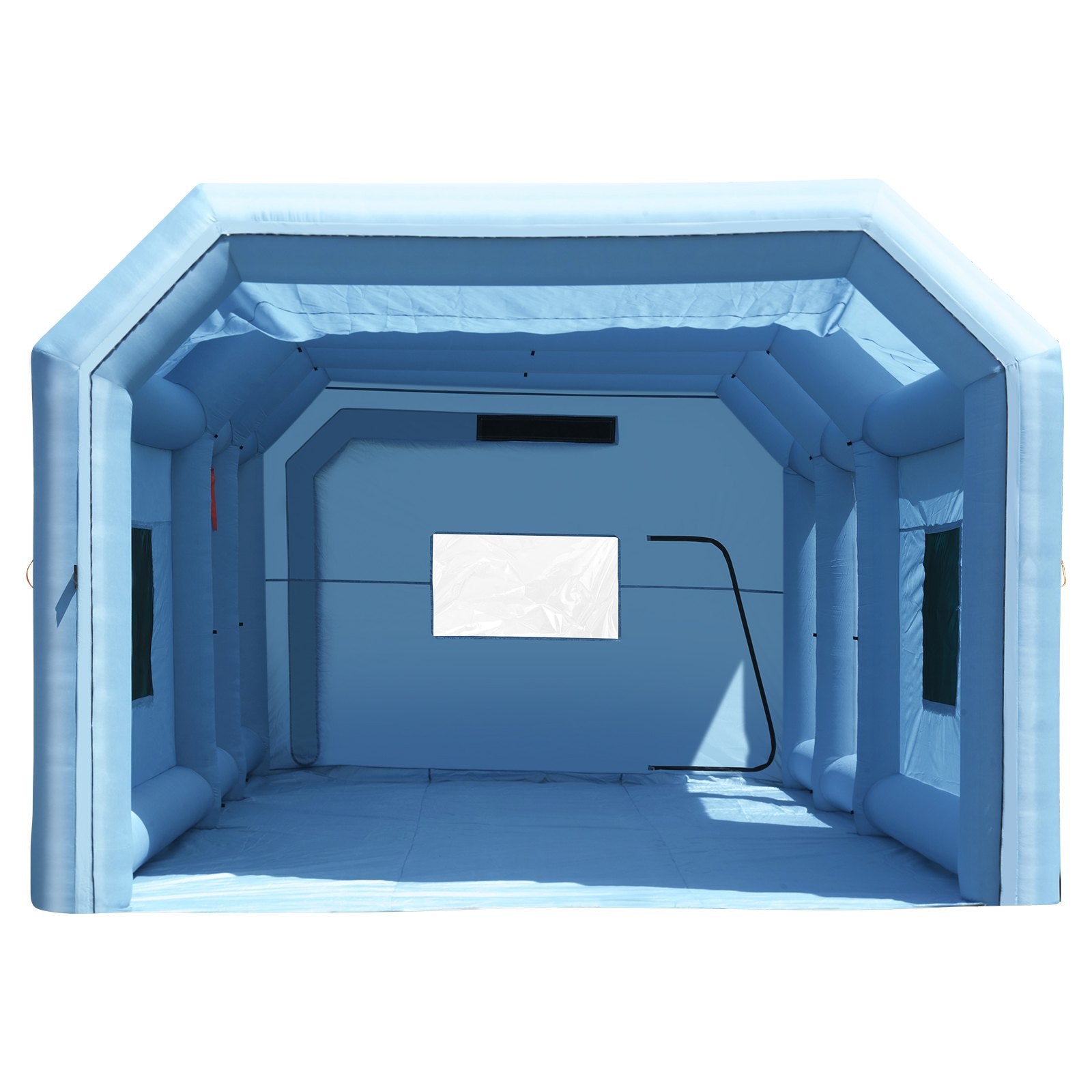VEVOR Inflatable Paint Booth 29.5x15.7x11.8ft Inflatable Spray Booth 950W+750W