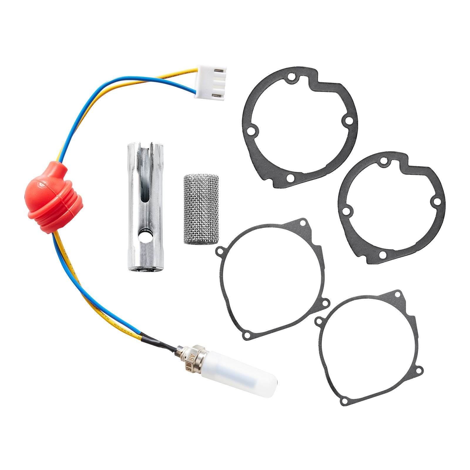 VEVOR 8V Glow Plug Repair Kit, Glow Plug Heater Repair Parking Heater Maintenance Kit with Atomization Mesh, Compatible with 2KW 5KW 8KW Diesel Air Heaters Models, Diesel Heaters Parts for Car Truck