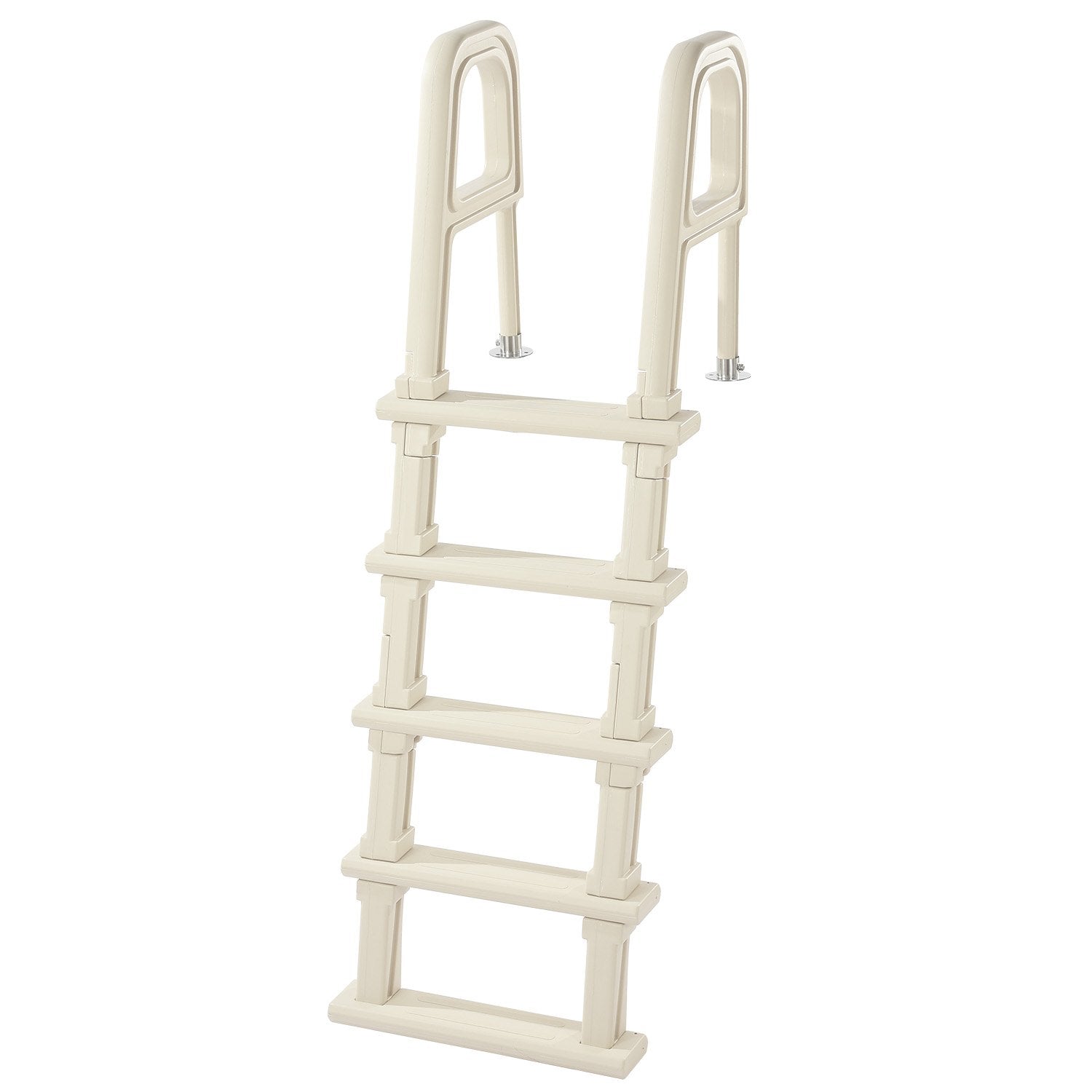 VEVOR 5-Step Inclined Robust Pool Ladder of 2 Handrails for 1219.2-1371.6mm Pool