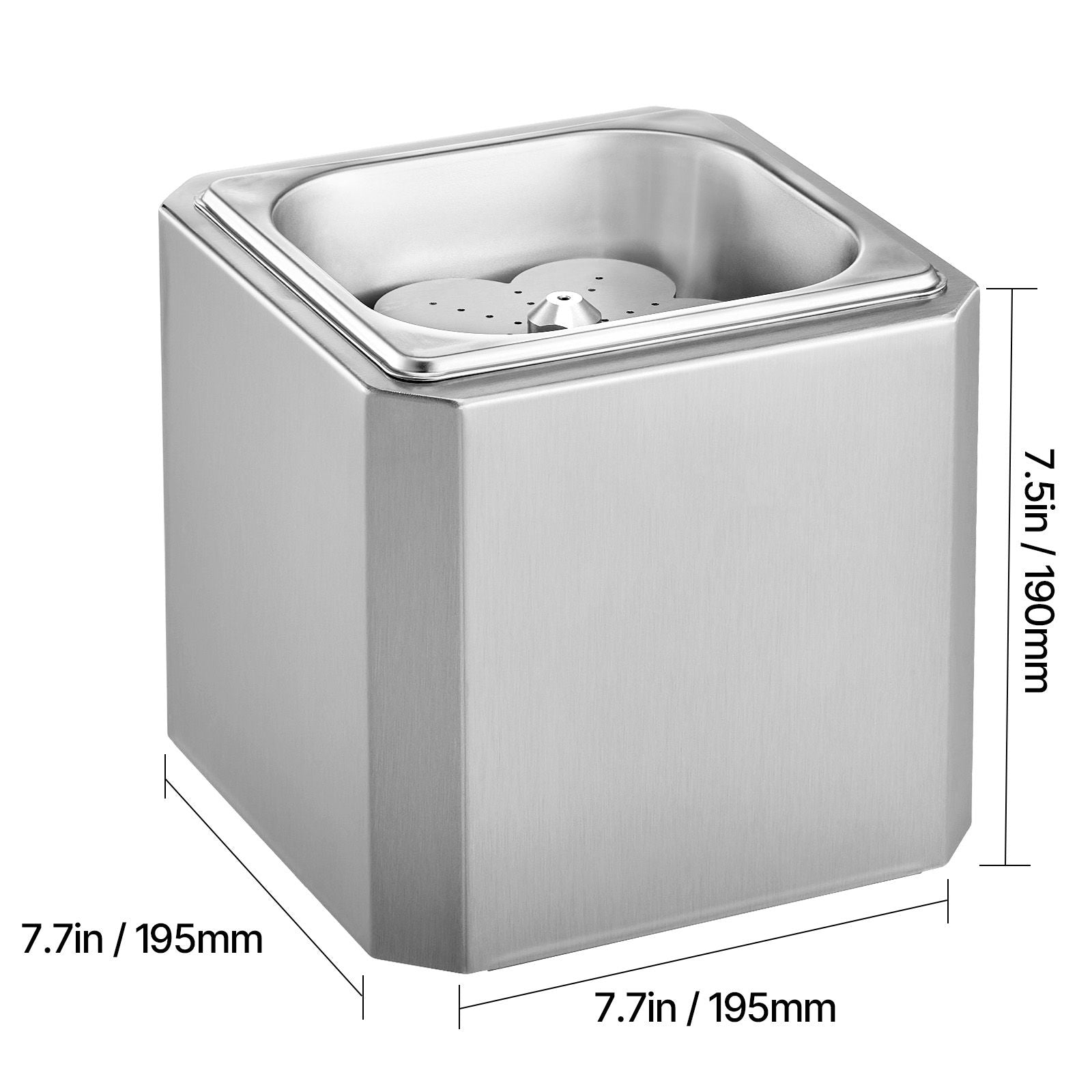 Glass Froster Chiller, CO2 Beer Glass Froster, 8-10 Seconds/Cup with LED Light, Instant Glass Chiller for Wine, Cocktail, Champagne, Mixed Drinks, Juice, Ideal for Bar, Restaurant, Home Kitchen