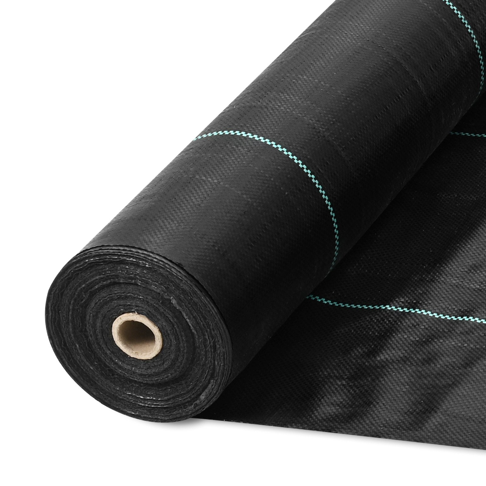 VEVOR Weed Barrier Landscape Fabric, 6*300FT Heavy Duty Garden Weed Fabric, Woven PP Weed Control Fabric, Driveway Fabric, Geotextile Fabric for Landscaping, Ground Cover, Weed Blocker Weed Mat, Black