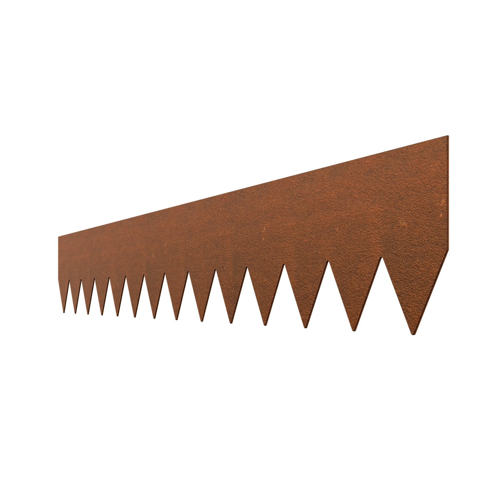 VEVOR Steel Landscape Edging, 6 Packs 40 x 6 in Weather-Resistant & Pre-Rust Metal Landscape Edging, Bendable Garden Edging Border, Heavy Duty Lawn Edging, Flower Bed Yard Pathway Divider