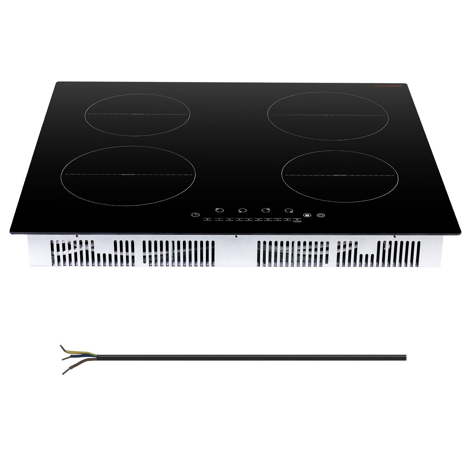 6000W 4 Burner Induction Cooktop Electric Countertop Burner Touch Control