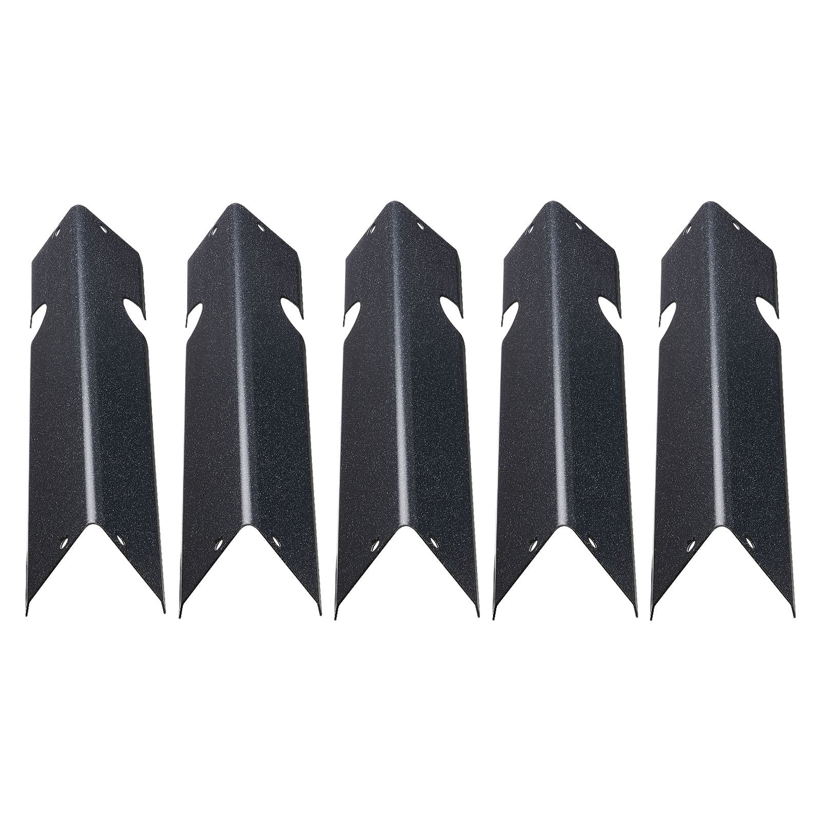 VEVOR Flavorizer Bars, 44cm Grill Replacement Part, for Weber Genesis ll 310 315 335 340, E/S 325s, ES/SX 325s, E/S 335, EX/SX/EPX-335 Grills, Porcelain-enameled Steel Thicker Heat Plate, 5 Pack