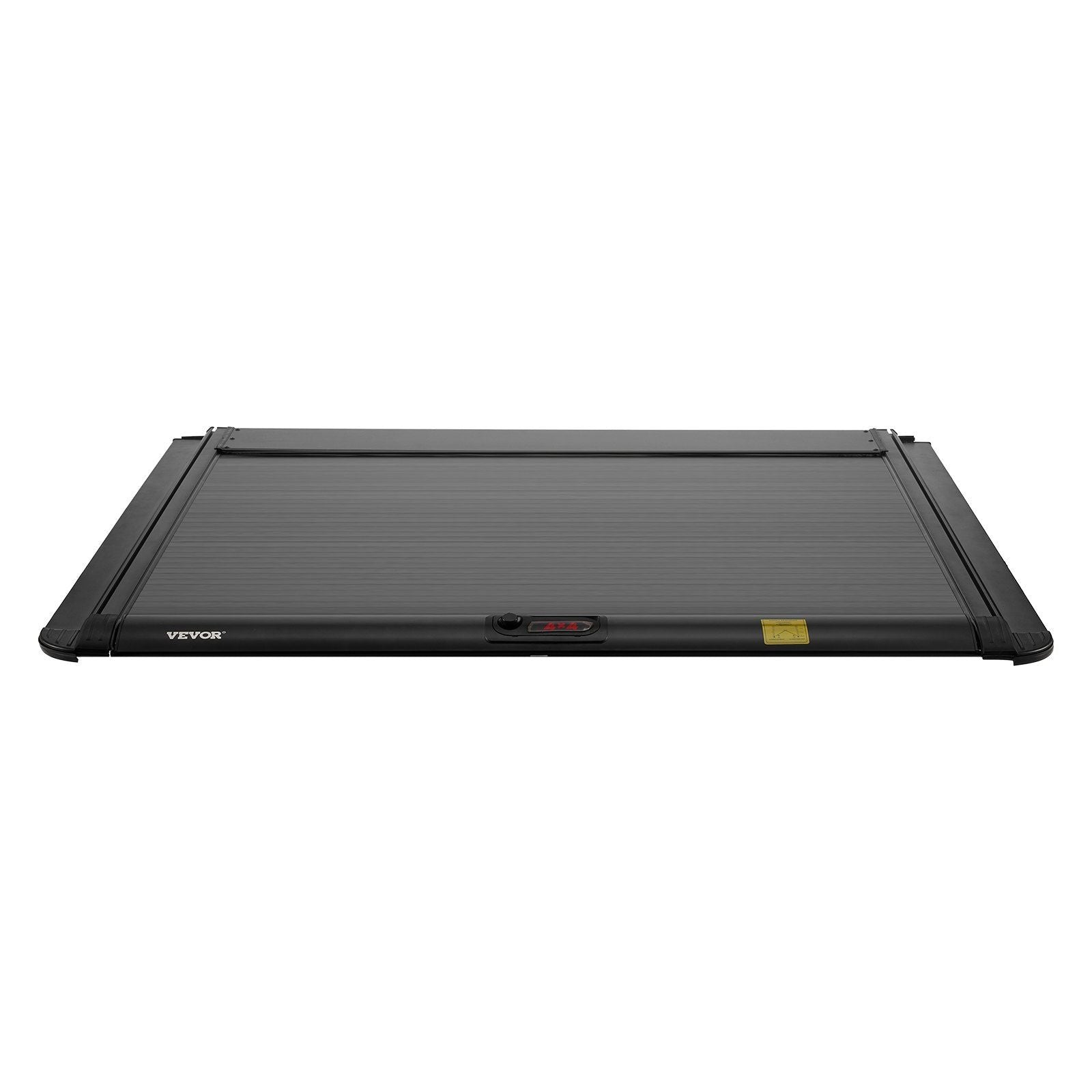Retractable Tonneau Cover, 5.5 ft Hard Retractable Tonneau Cover with Built-in Drainage Pipe for 2021-2024 Ford F-150 Crew Cab , Customized Hard Tonneau Cover with Double-Lock & T-Slot