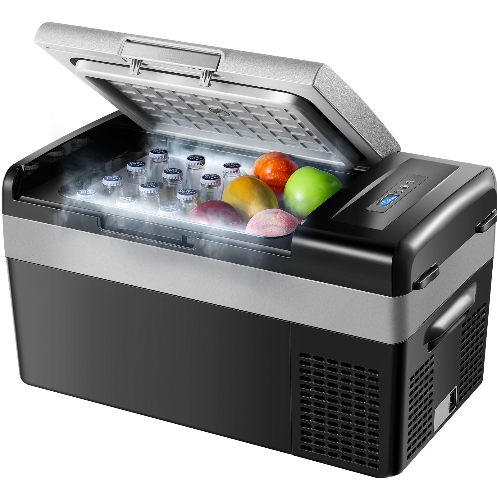 Portable Car Refrigerator Freezer Compressor 20L Single Zone for Car Home