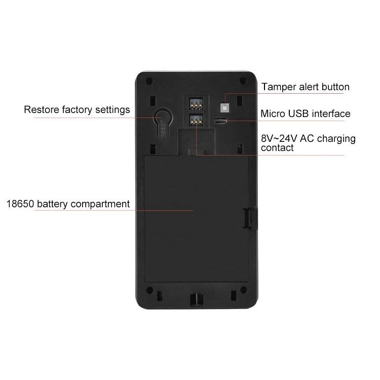Smart Wifi Video Doorbell With Night Vision & Pir Detection-1915196545188368392