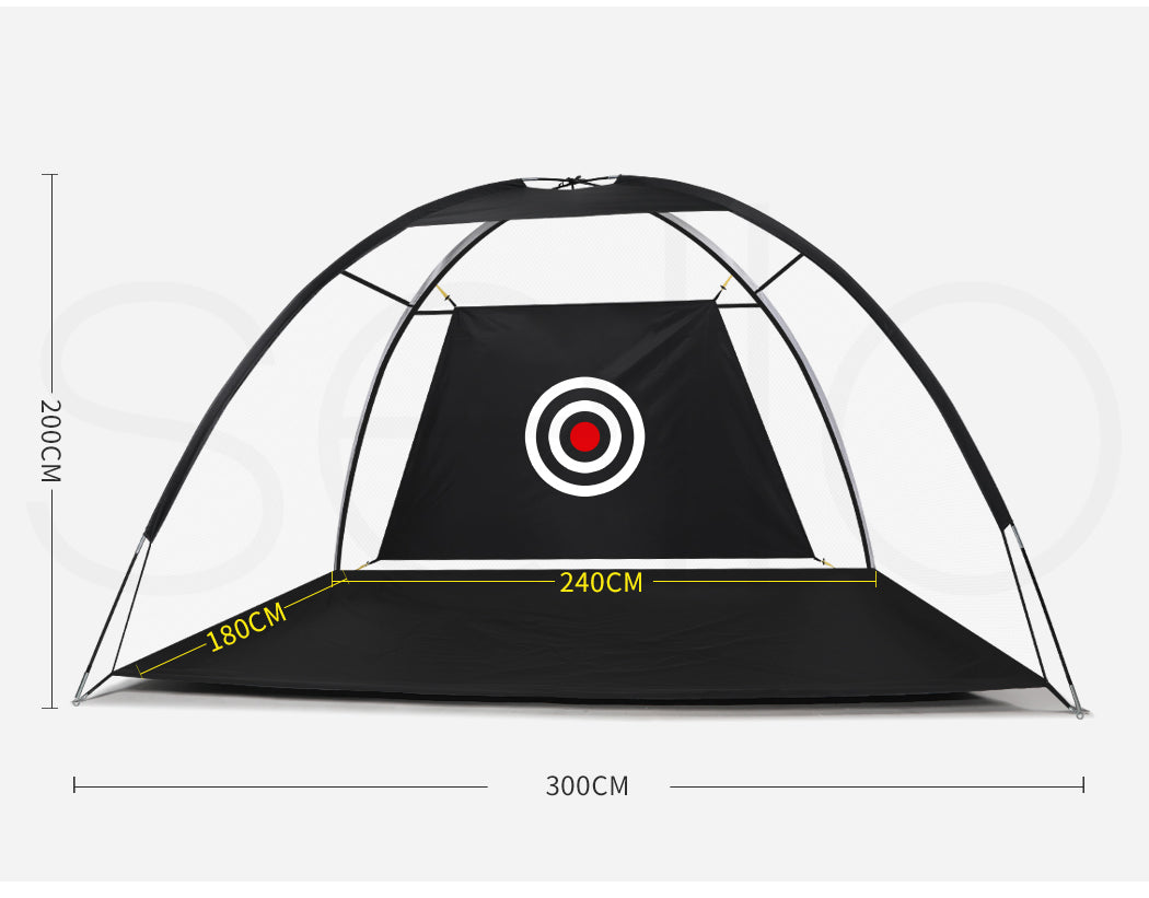 Centra 3M Golf Practice Net Hitting Black-1942353179429703682