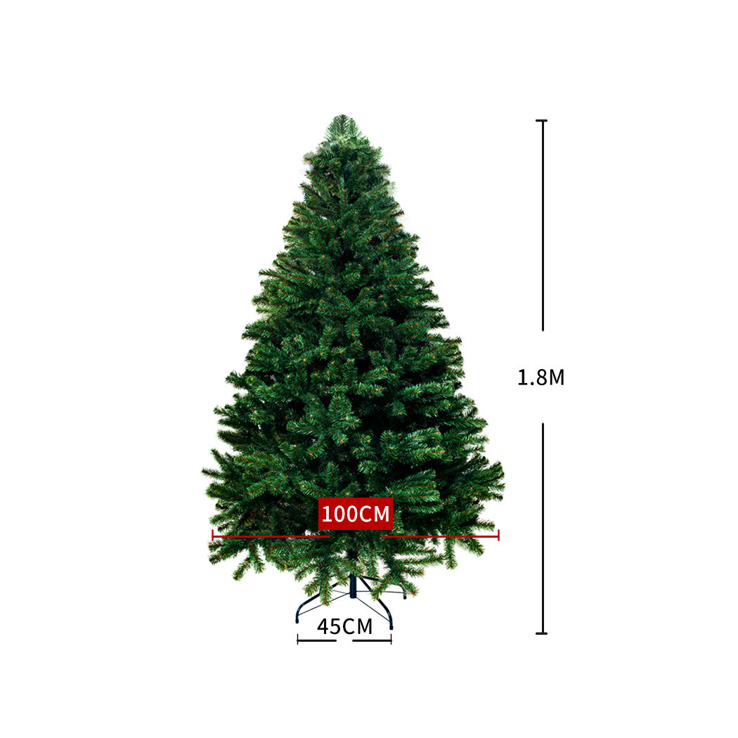 SANTACO Christmas Tree 1.8M 6Ft LED 1.8 Meter-1942353779403919362