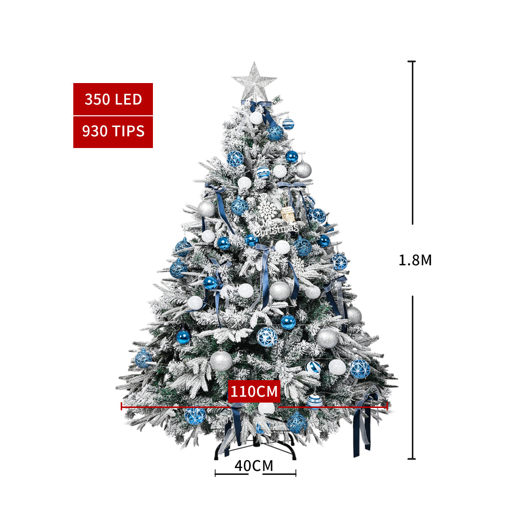 Santaco Christmas Tree 1.8M 6Ft Fairy 1.8 Meter-1942353780322471938