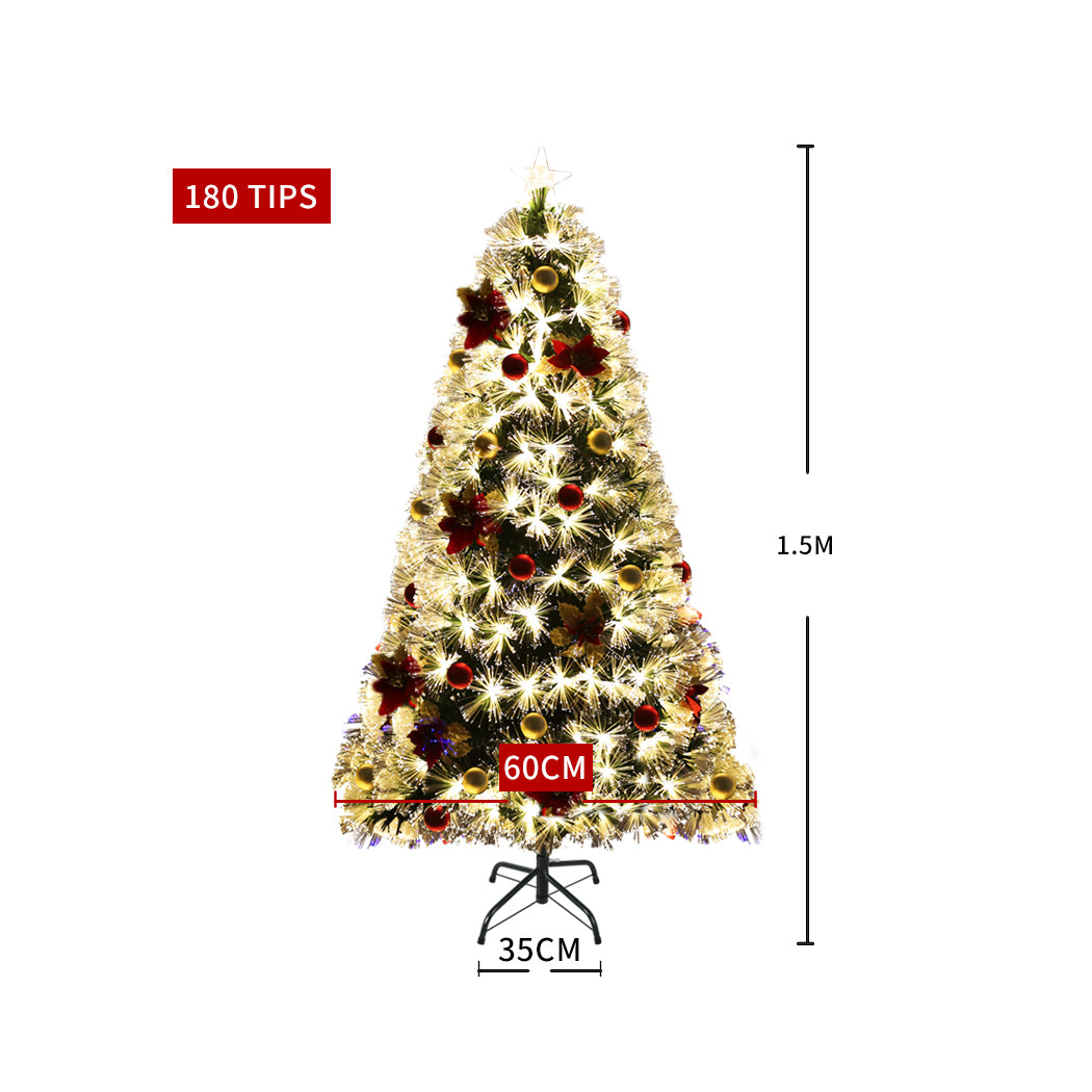 Santaco Christmas Tree 1.5M 5Ft Xmas 1.5 Meter-1942353781371047938