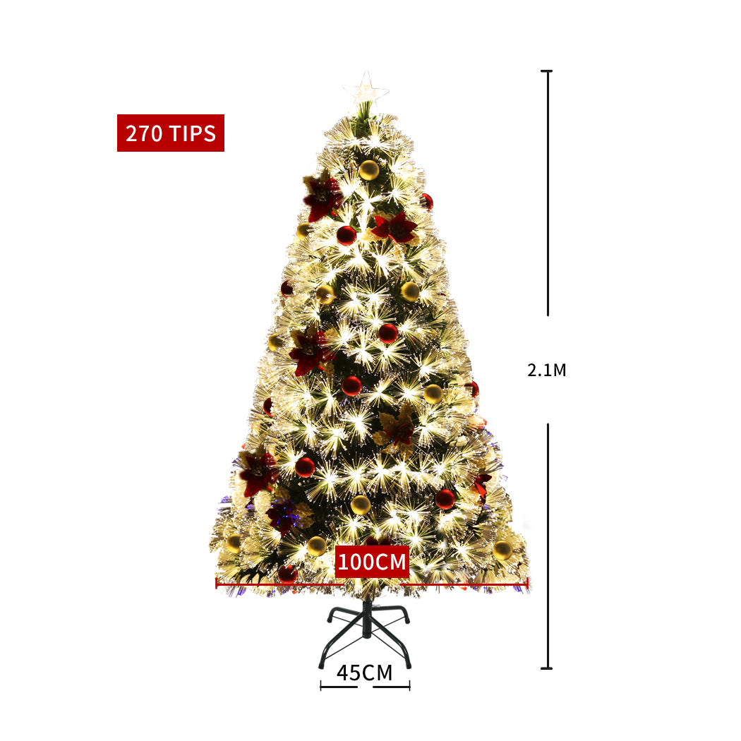 Santaco Christmas Tree 2.1M 7Ft Xmas 2.1 Meter-1942353781752729602